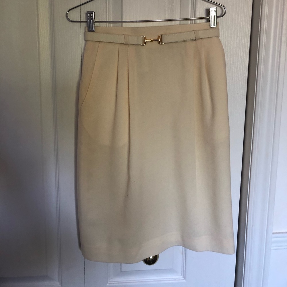 Braemer wool skirt